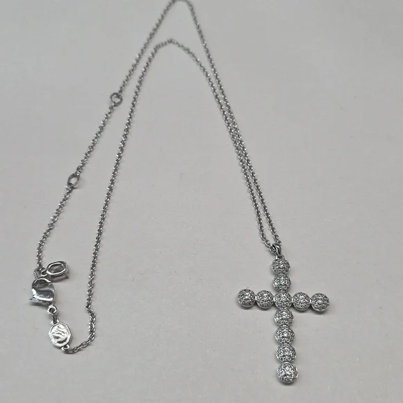 Swarovski Insigne Cross Pendant Necklace - Picture 2 of 8